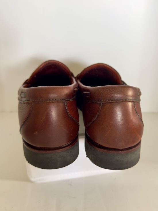 Allen Edmonds Nashua Two Tone Slip On Kiltie Tassel Loafer 10 1/2